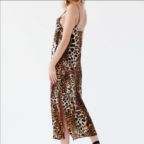 Free People Leopard Print Dress - Picture 3 of 7